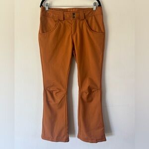 The North Face Women's Bootcut Fleece Lined Ski Pants Bronze Color Size Medium
